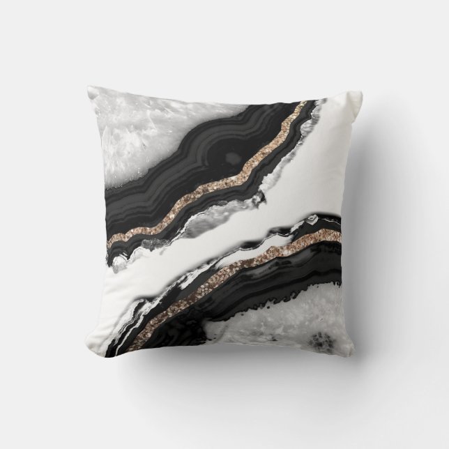 Almofada Grelha de Glitter Agate nº 2 (Frente)