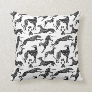Almofada Greyt Greyhound Marble Silhouettes