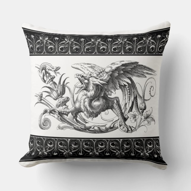 Almofada Grifo Real (Frente)