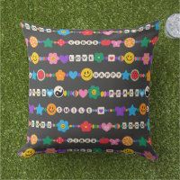 Grooves Good Vibes Amor Sorria Miçangas Retrovisor