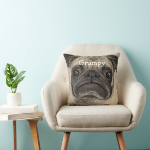 Almofada Grumpy Puggy Personalizado