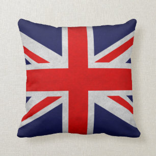 Almofada Grunge British Flag