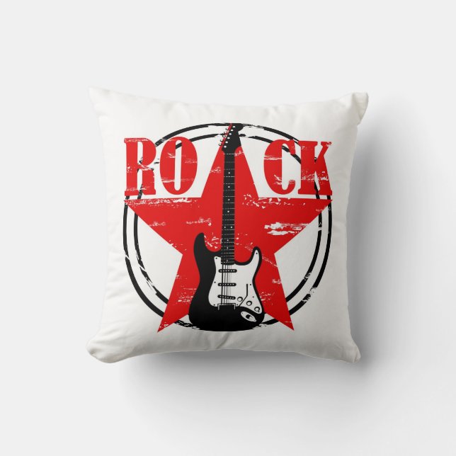 Almofada Grunge Rock (Frente)