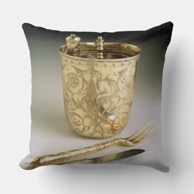 Almofada Grupo de viagem de uma faca, de uma forquilha, de (Frente)