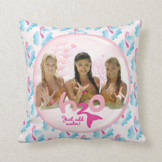 Almofada Grupo na bolha cor-de-rosa