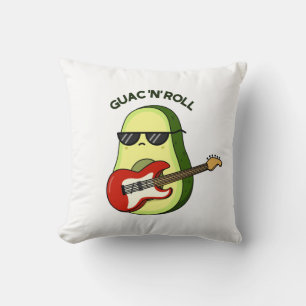 Almofada Guac E Roll Funny Avocado Pun