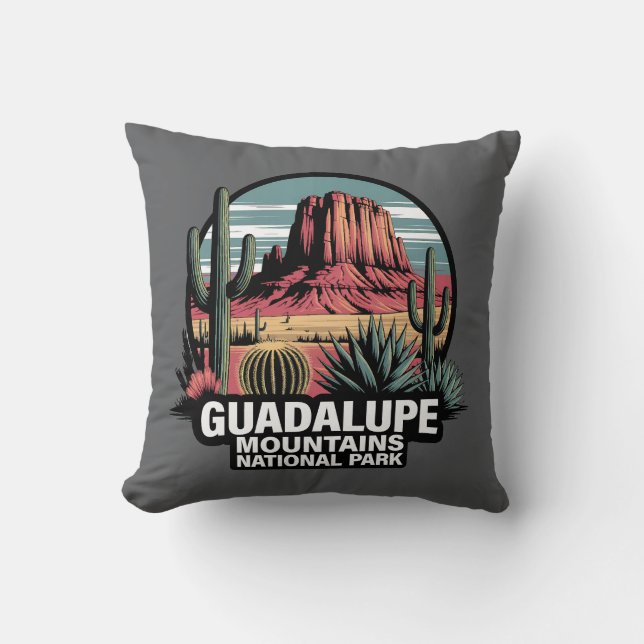 Almofada Guadalupe Mountains National Park Texas (Frente)
