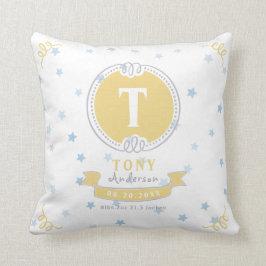 Almofada Guarda de travesseiros personalizados de bebês de 