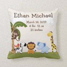 Guarda-Travesseiro de Selva Personalizada