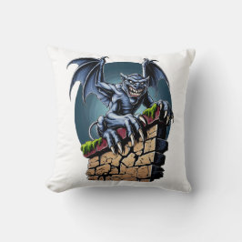 Almofada Guardião das Alturas: Um Trabalho de arte de Gótic