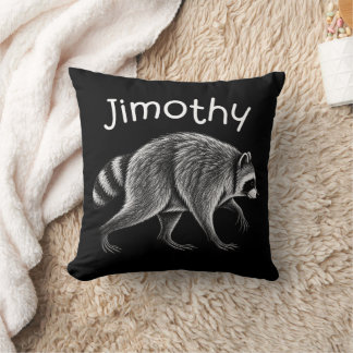 Almofada Guaxinim Meme Viral Engraçado Jimothy Meme Jimothy