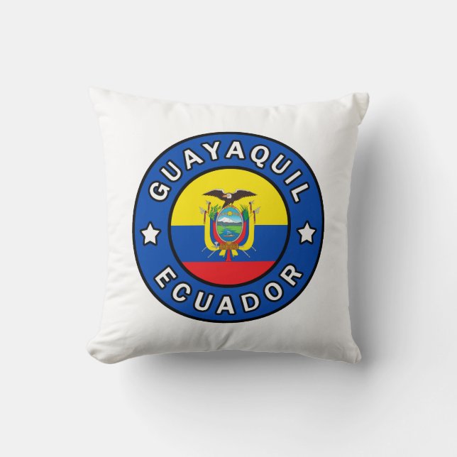Almofada Guayaquil Equador (Frente)