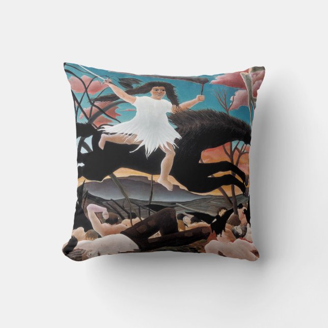 Almofada Guerra, Henri Rousseau, 1894 (Frente)