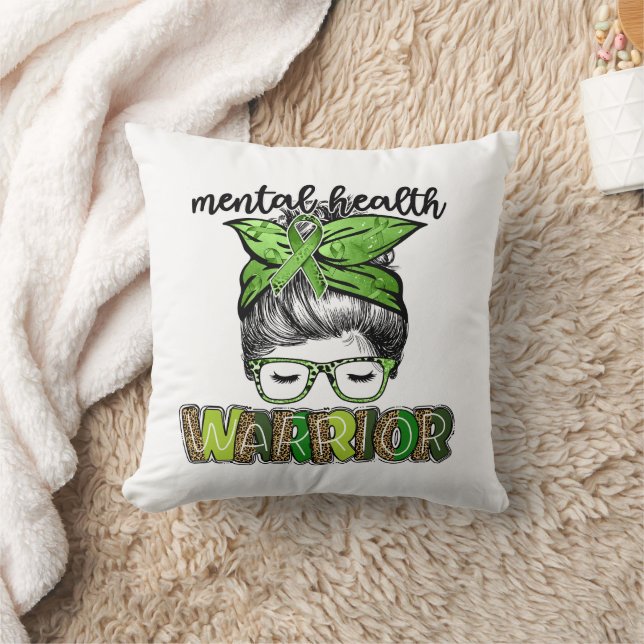 Almofada Guerreiro da saúde mental (Cobertor)