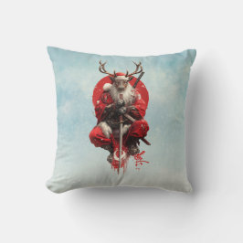 Almofada Guerreiro de Rena de Papai Noel – Edição de Batalh