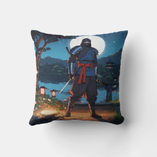 Almofada Guerreiro Shinobi da Meia-Noite: Ninja Furtivo ao 