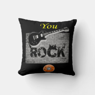 Almofada Guitarra travesseiro decorativo