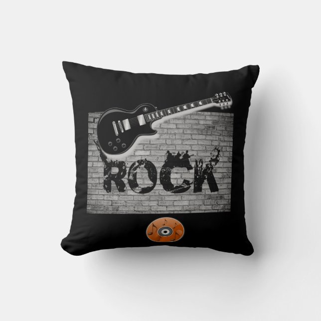 Almofada Guitarra travesseiro decorativo (Frente)