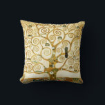 Almofada Gustav Klimt A Árvore Da Vida Vintage Art Nouveau<br><div class="desc">Gustav Klimt A Árvore da Vida Vintage Art Nouveau Pintando a Árvore da Vida, Stoclet Frieze (Francês: L'Arbre de Vie, Stoclet Frieze) é uma pintura do simbolista austríaco Gustav Klimt. Ele foi completado em 1909 e se baseia no estilo Art Nouveau (Moderno) em um gênero de pintura simbólico. Ela está...</div>
