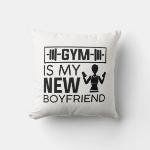 Almofada Gym É Minha Nova Namorado