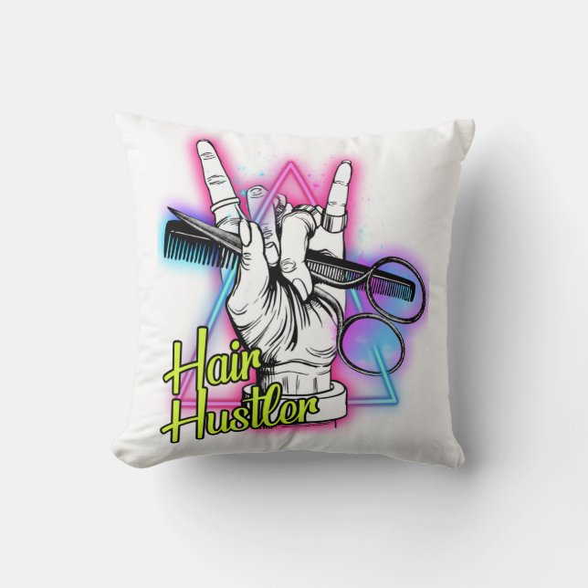 Almofada Hair Hustler (Frente)
