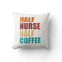 Half Nurse Half Coffee Funny Nurse