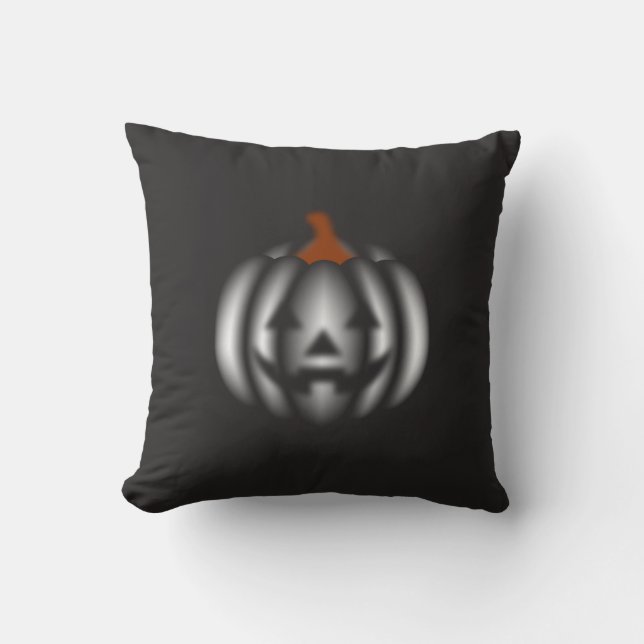 Almofada Halloween black pumpkin  (Frente)