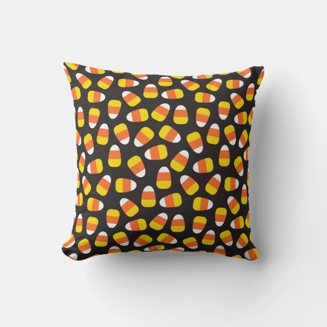 Almofada Halloween Candy Corn Pattern (Frente)