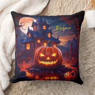 Almofada Halloween Chupy Pumpkin Assaltou Casa Fullmoon