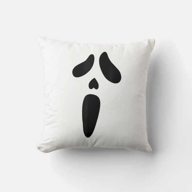 Almofada Halloween Ghost Scary Face Holiday (Frente)
