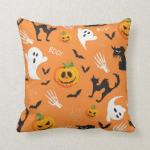 Halloween Horror Spooky Ghost Black Pumpkin