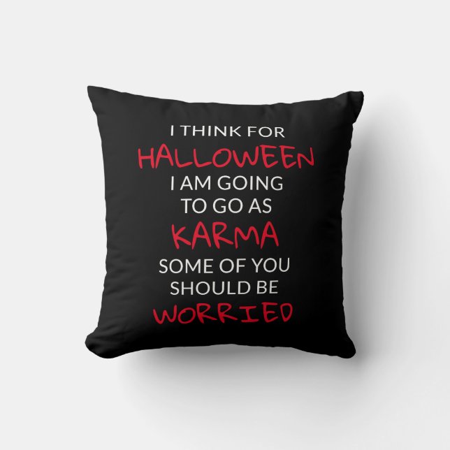 Almofada Halloween Karma Say (Frente)
