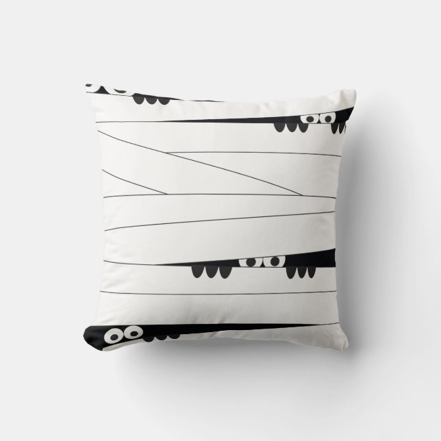 Almofada Halloween Peeking Mummy (Frente)