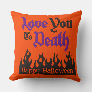 Almofada Halloween Personalizado Branca Engraçado Amor Puro