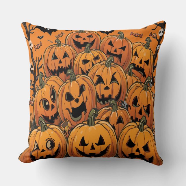 Almofada Halloween Pumpkin (Frente)