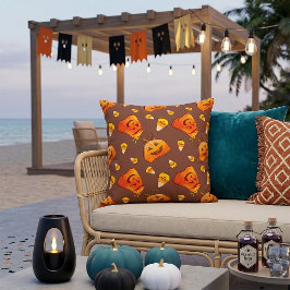 Almofada Halloween Pumpkin Pattern