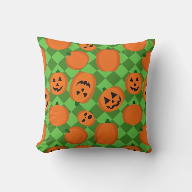 Almofada Halloween Pumpkins (Frente)