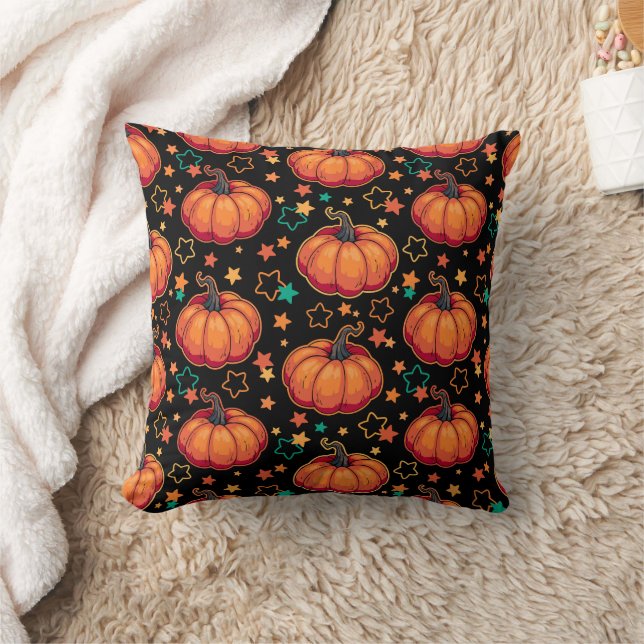 Almofada Halloween pumpkins (Cobertor)