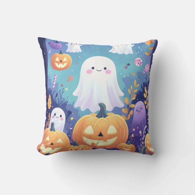 Almofada Halloween Roxo (Frente)