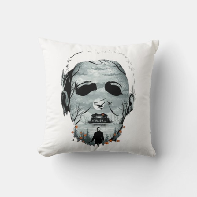 Almofada Halloween Scary Design (Frente)