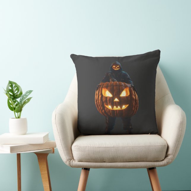 Almofada halloween Throw Pillow (Cadeira)