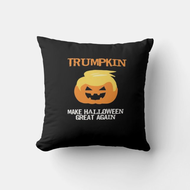 Almofada Halloween Trumpkin V3 (Frente)