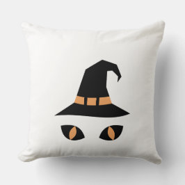 Almofada Halloween witchy cat