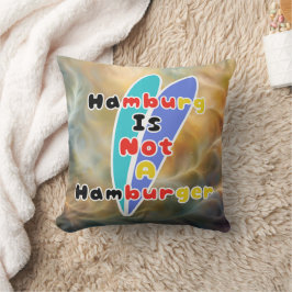 Almofada Hamburgo Não É Um Hambúrguer