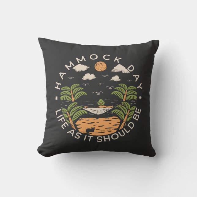 Almofada Hammock Day Life como deveria (Frente)