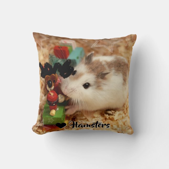 Almofada Hammyville - Hamster Bonito (Frente)