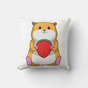 Almofada Hamster com Morango
