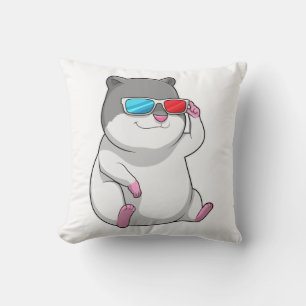Almofada Hamster com Óculos