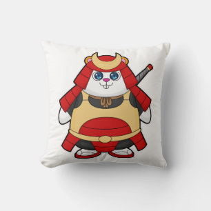 Almofada Hamster como Guerreiro com Armor
