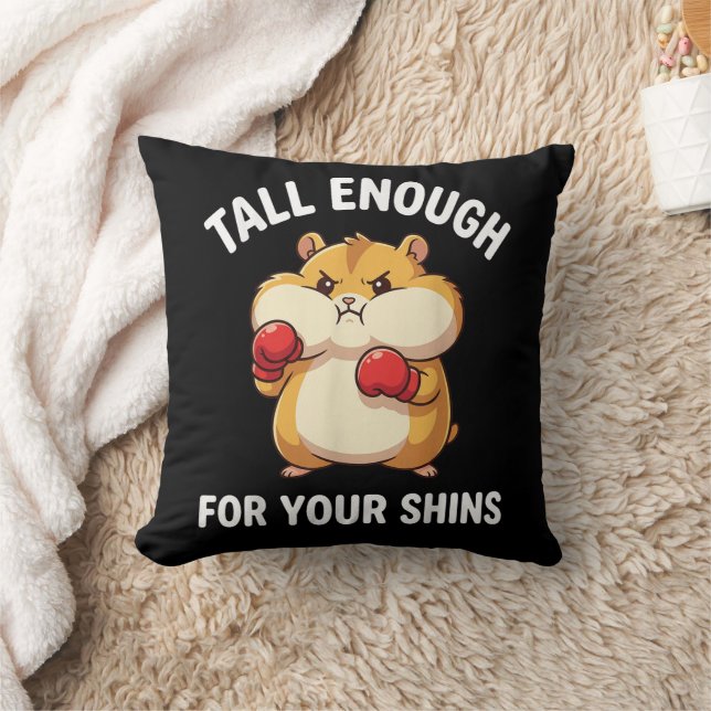 Almofada Hamster Engraçado de Boxe Alto o Suficiente para s (Cobertor)